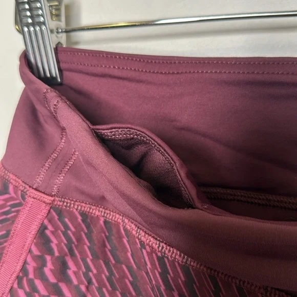 Lululemon Pace Rival Skirt II Shifted Horizon Red Grape Black / Bordeaux Drama - Picture 11 of 15